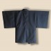 HAORI HOMME BLEU-NOIR ,ÉPAIS POLY MÉLANGÉ 007-194